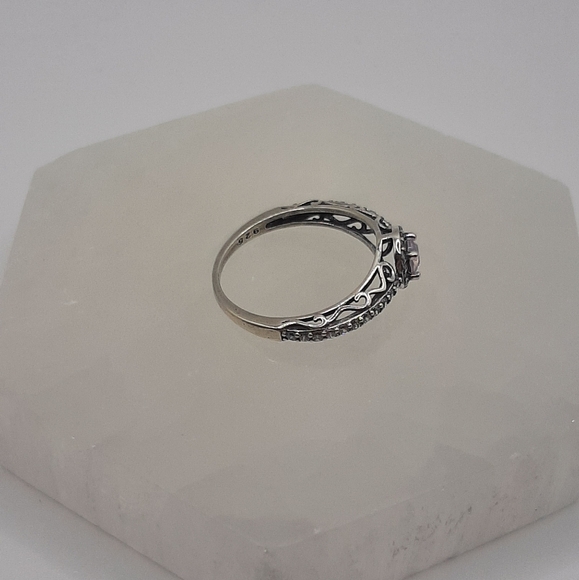 R815 Sterling Silver Marie Antoinette Ring - Fragrant Jewelry - Picture 7 of 8